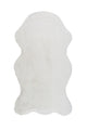 Bunny BN01 White Tavşan Postu Yumuşak Pelüş Halı