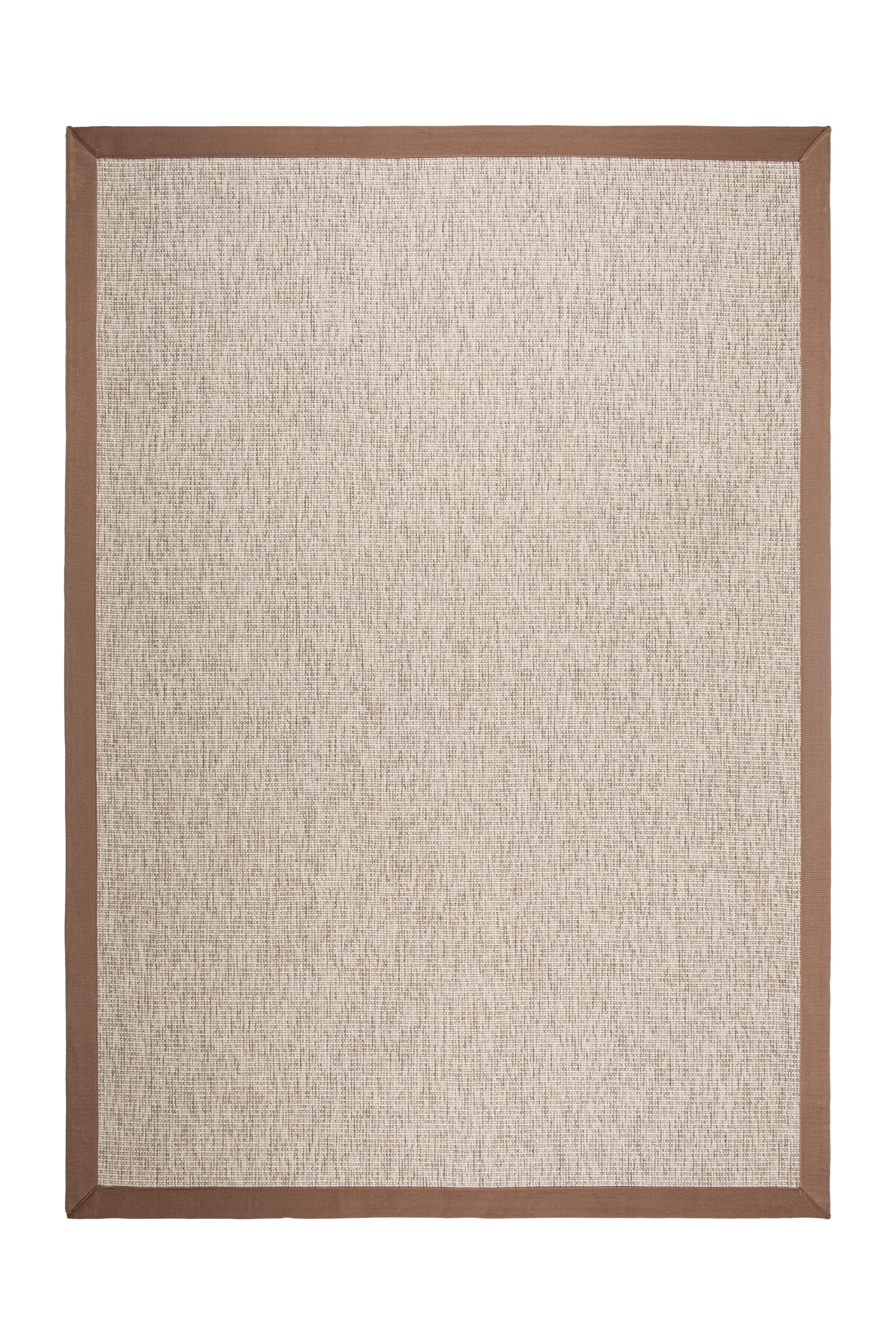 Judy JD01 Cream Cotton Bordure 05 Light Brown Salon Koridor Mutfak Sisal Halı