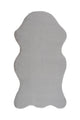 Bunny BN01 Grey Tavşan Postu Yumuşak Pelüş Halı