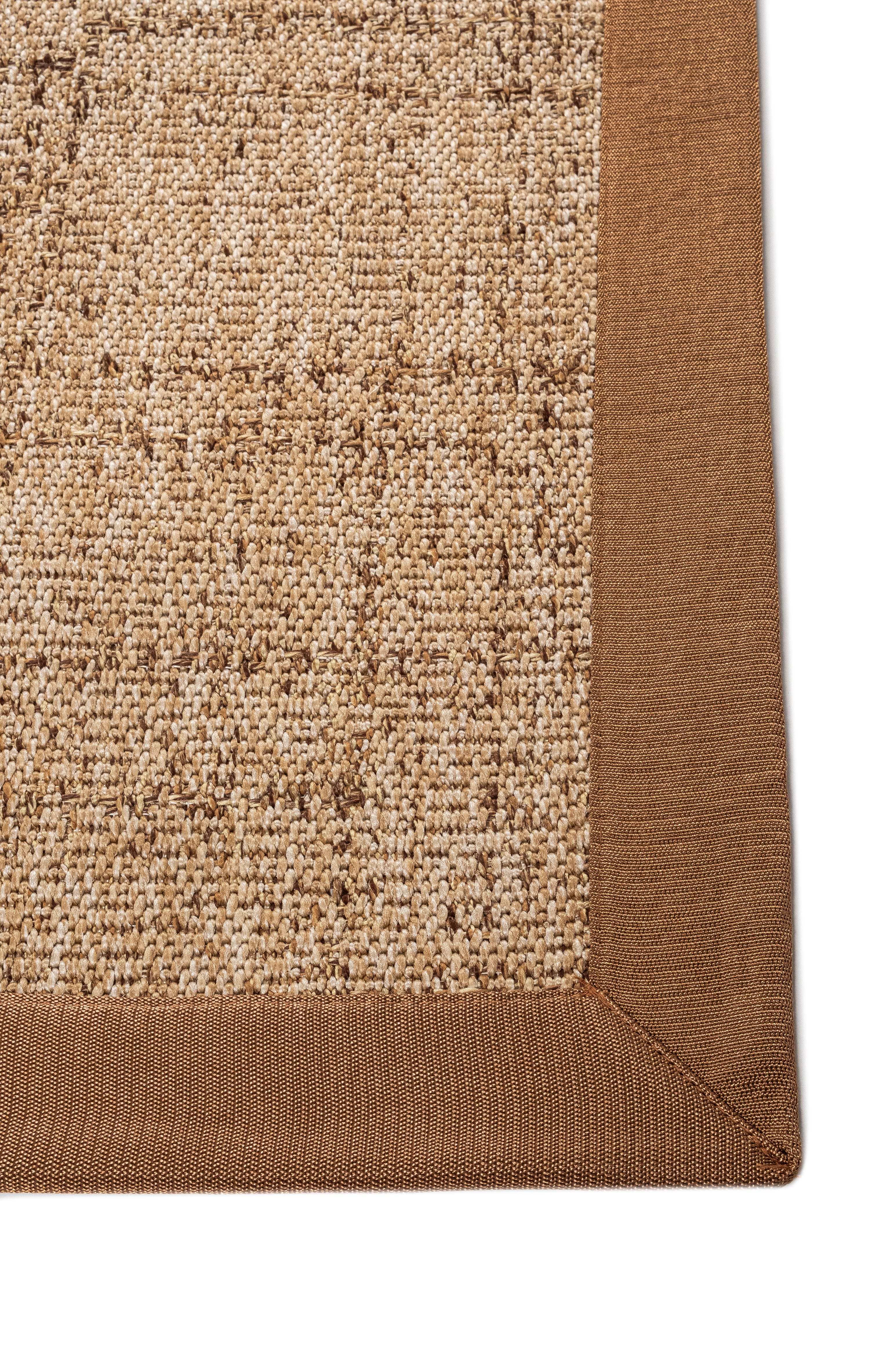 Look LK03 Jut Cotton Bordure 04 Dark Beige Salon Koridor Mutfak Sisal Halı