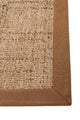 Look LK03 Jut Cotton Bordure 04 Dark Beige Salon Koridor Mutfak Sisal Halı