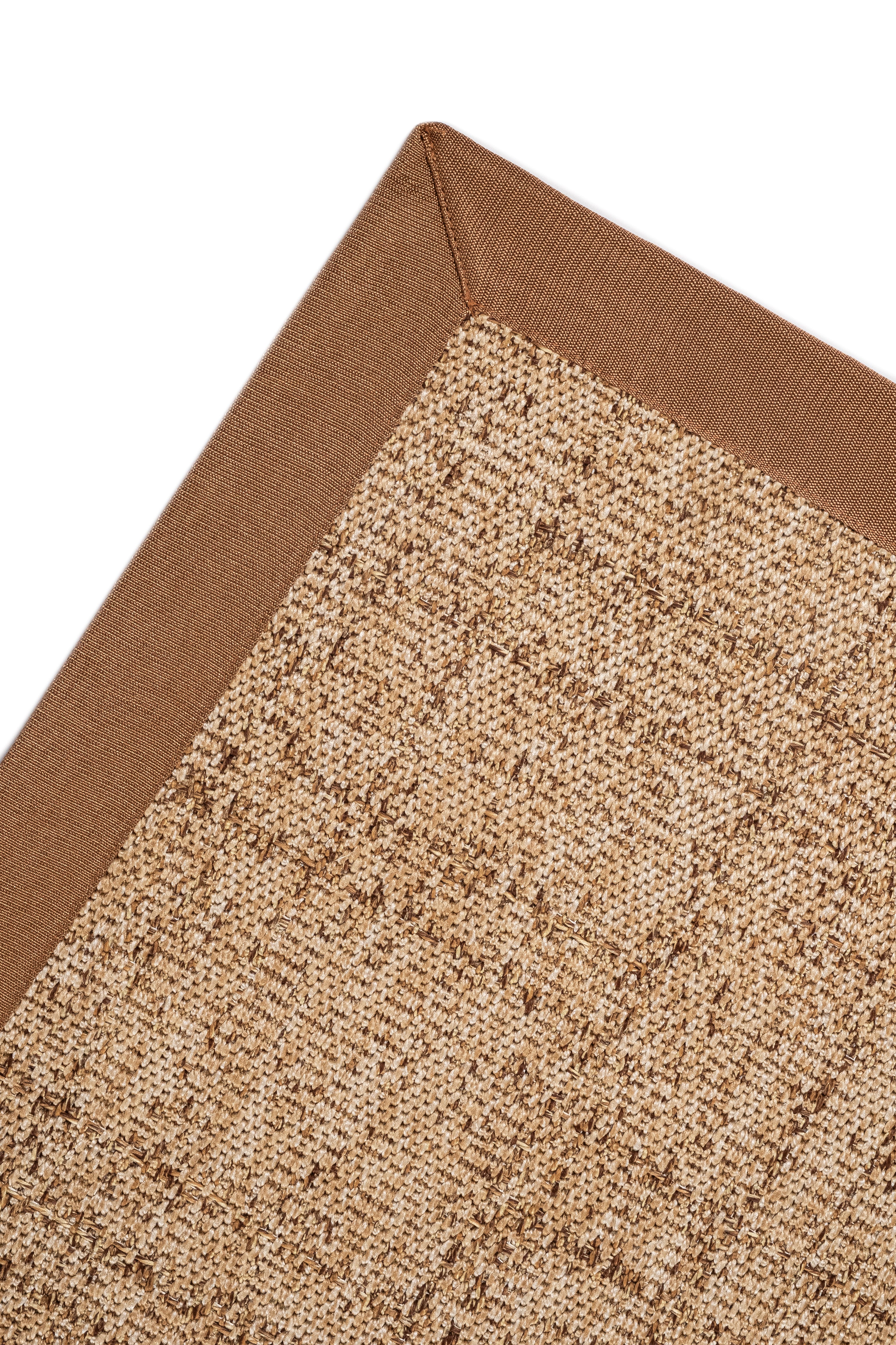 Look LK03 Jut Cotton Bordure 04 Dark Beige Salon Koridor Mutfak Sisal Halı