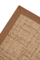 Look LK03 Jut Cotton Bordure 04 Dark Beige Salon Koridor Mutfak Sisal Halı