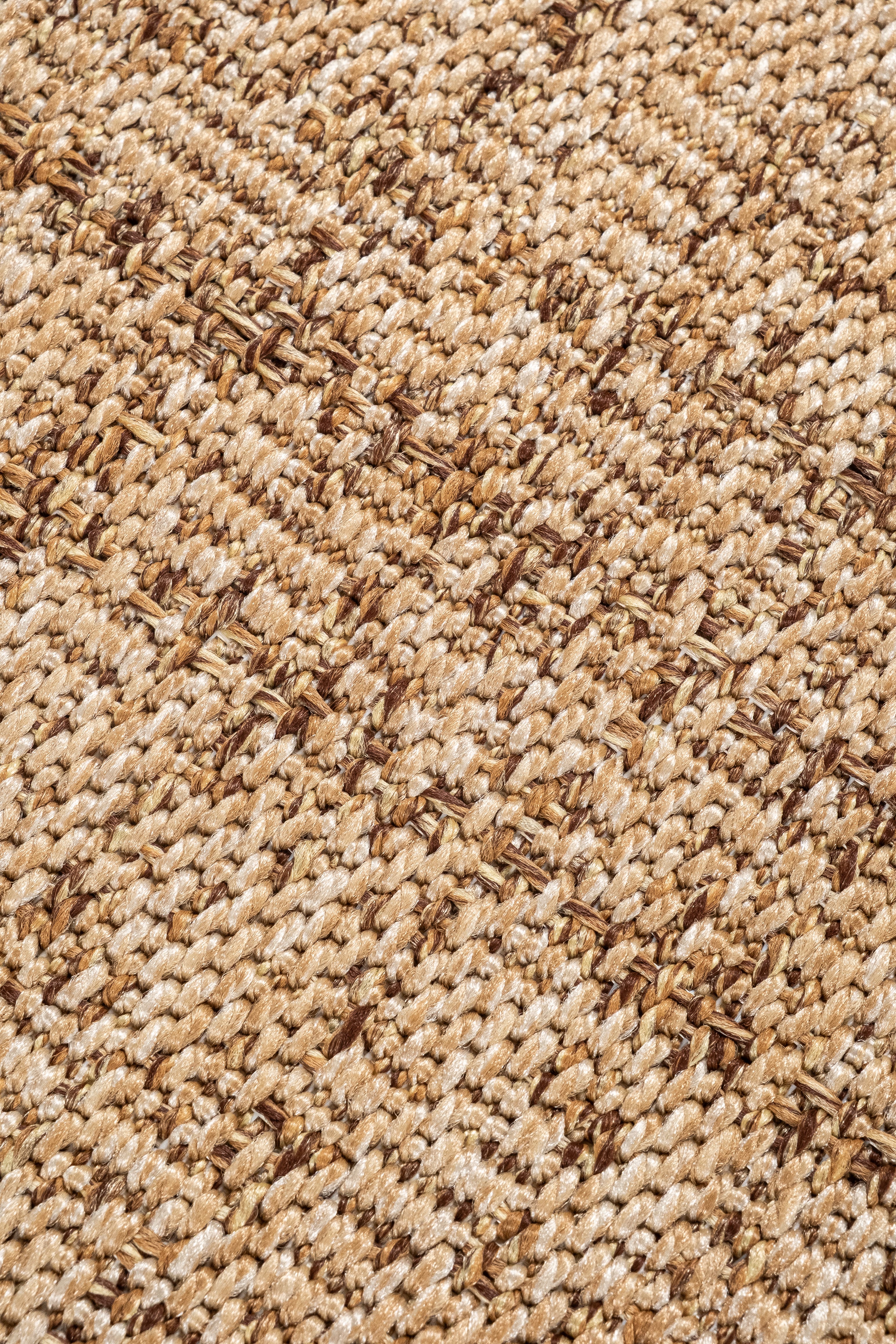 Look LK03 Jut Cotton Bordure 04 Dark Beige Salon Koridor Mutfak Sisal Halı