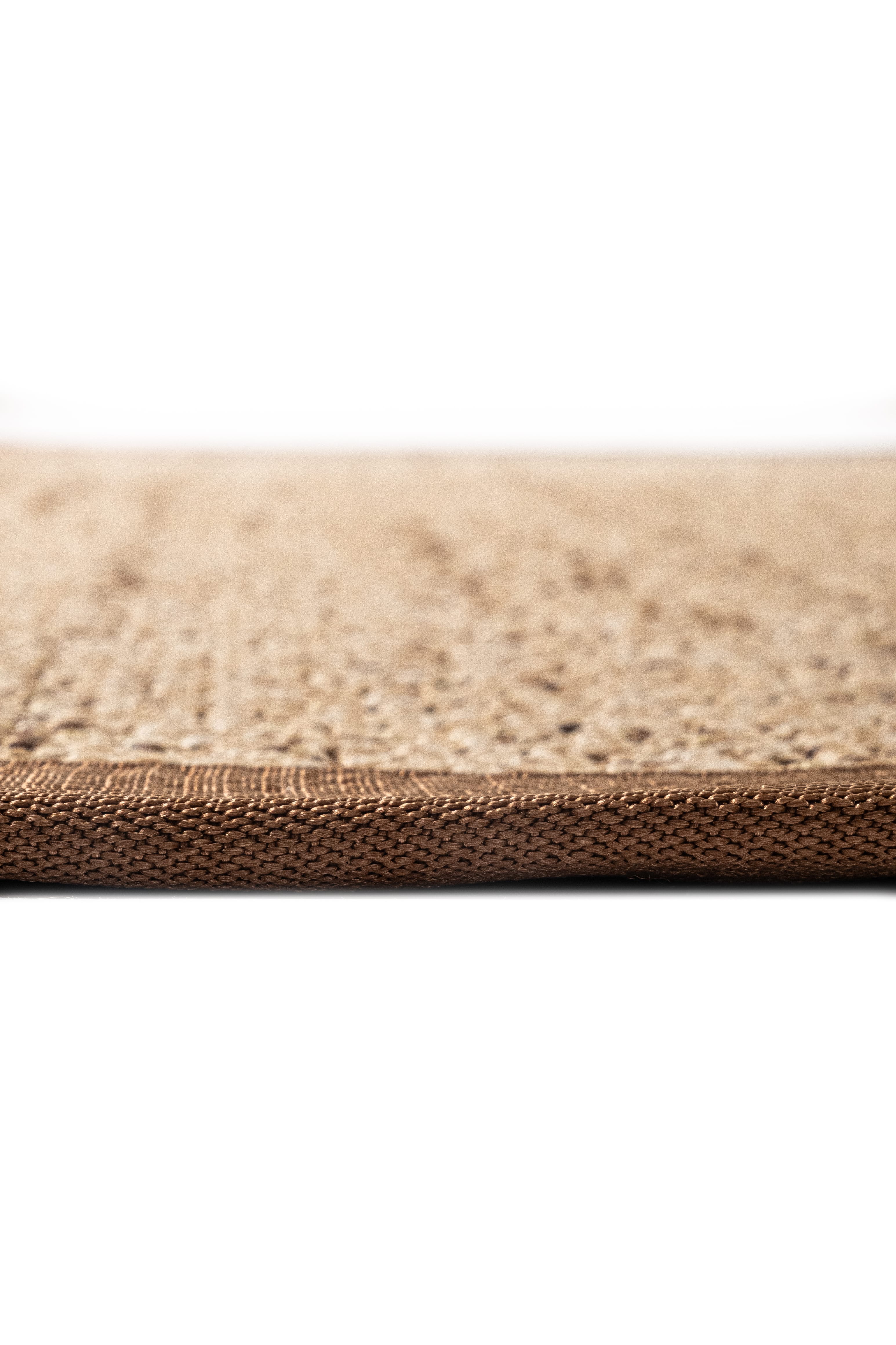 Look LK03 Jut Cotton Bordure 04 Dark Beige Salon Koridor Mutfak Sisal Halı
