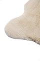 Bunny BN01 Cream Rabbit Fur Soft Plush Rug