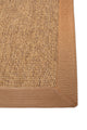 Suit SU05 Brown Cotton Bordure 04 Dark Beige Salon Koridor Mutfak Sisal Halı