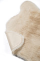 Bunny BN01 Cream Rabbit Fur Soft Plush Rug