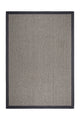 Suit SU02 Grey Cotton Bordure 08 Anthracite Salon Koridor Mutfak Sisal Halı