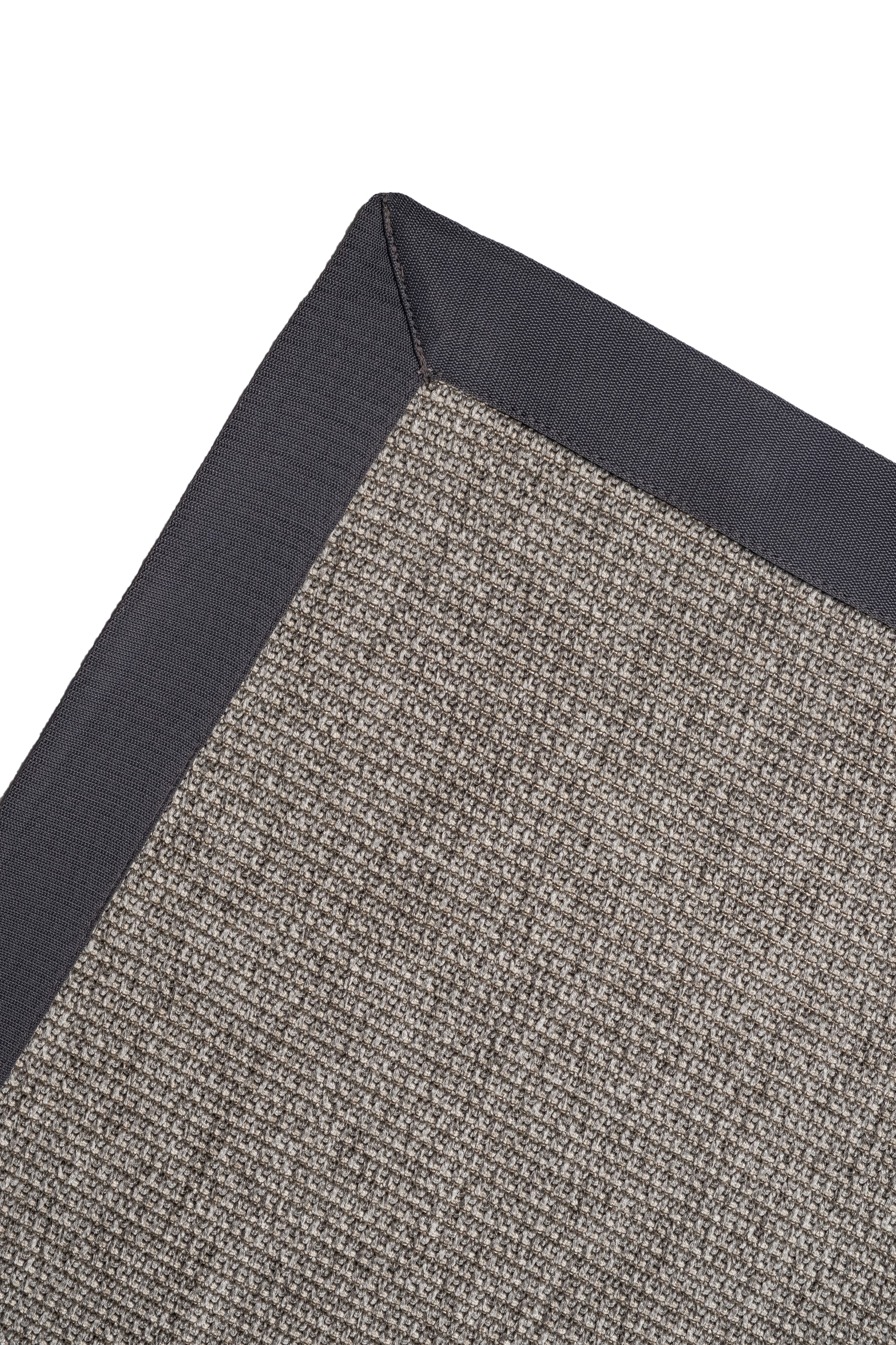 Suit SU02 Grey Cotton Bordure 08 Anthracite Salon Koridor Mutfak Sisal Halı