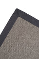 Suit SU02 Grey Cotton Bordure 08 Anthracite Salon Koridor Mutfak Sisal Halı