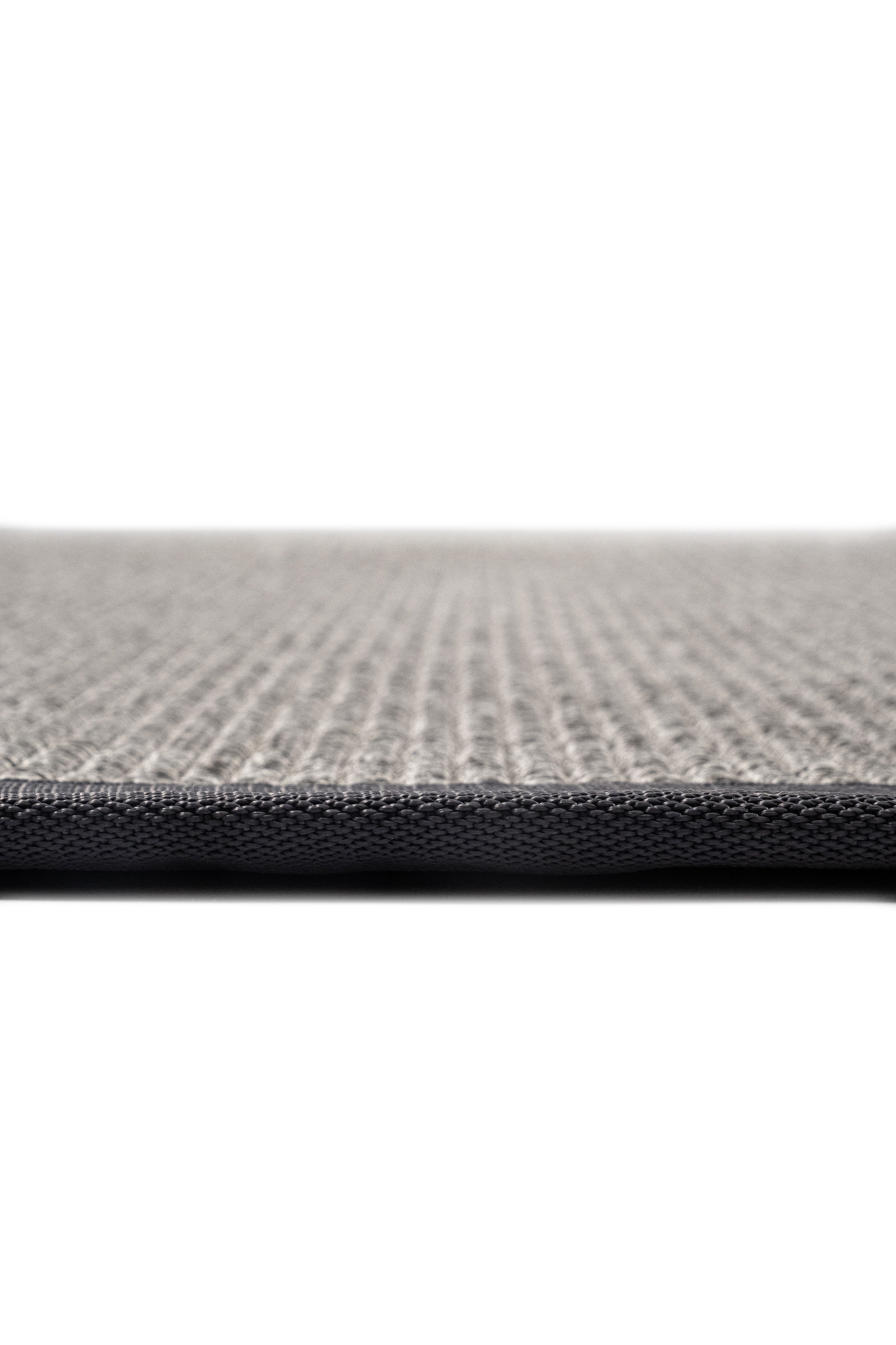 Suit SU02 Grey Cotton Bordure 08 Anthracite Salon Koridor Mutfak Sisal Halı