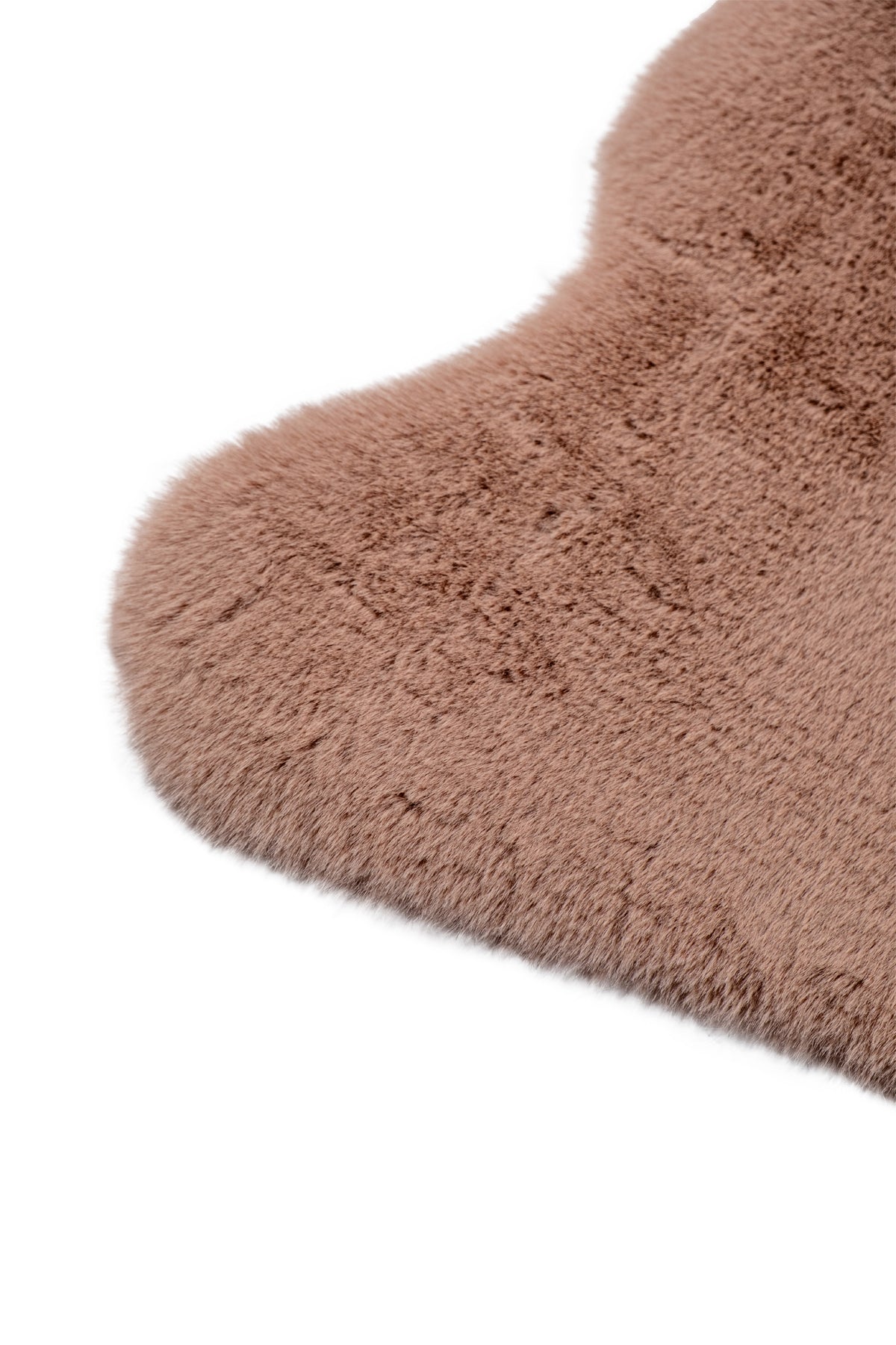 Bunny BN01 Pink Tavşan Postu Yumuşak Pelüş Halı