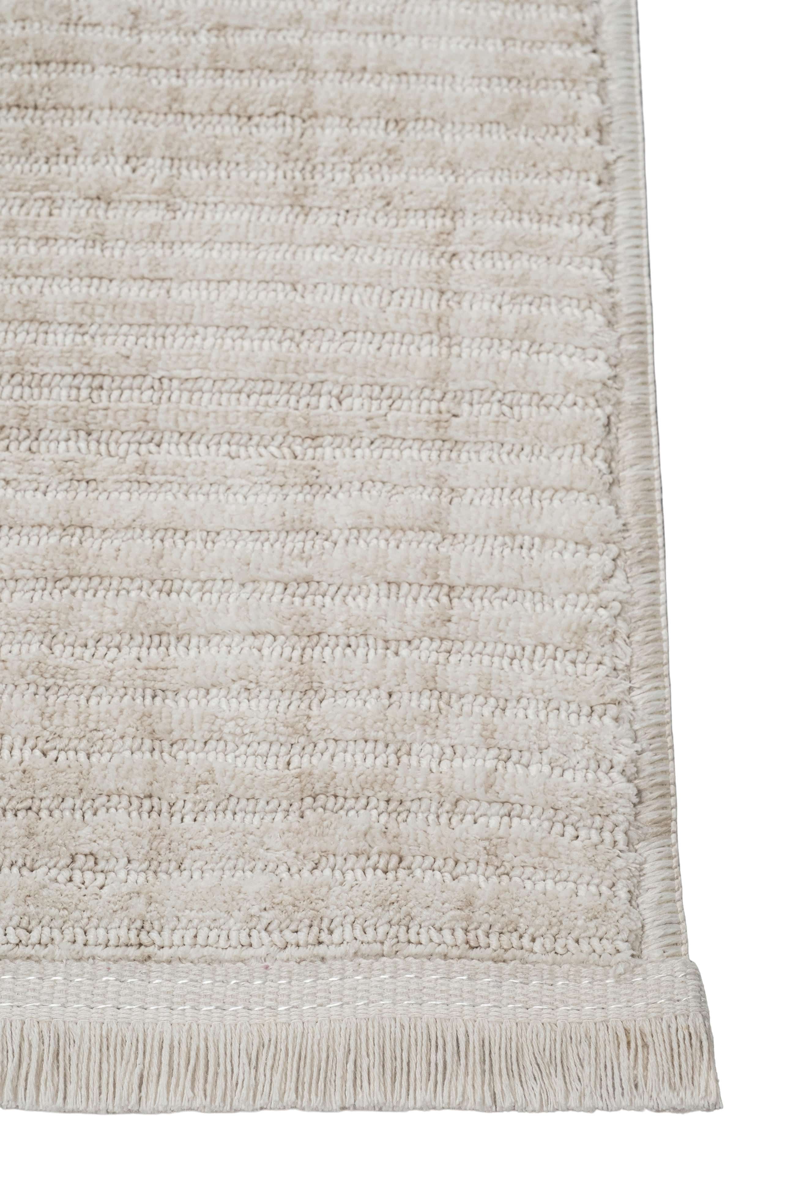 Degrade DG01 Cream Yumuşak Dokulu İskandinav Salon Halısı