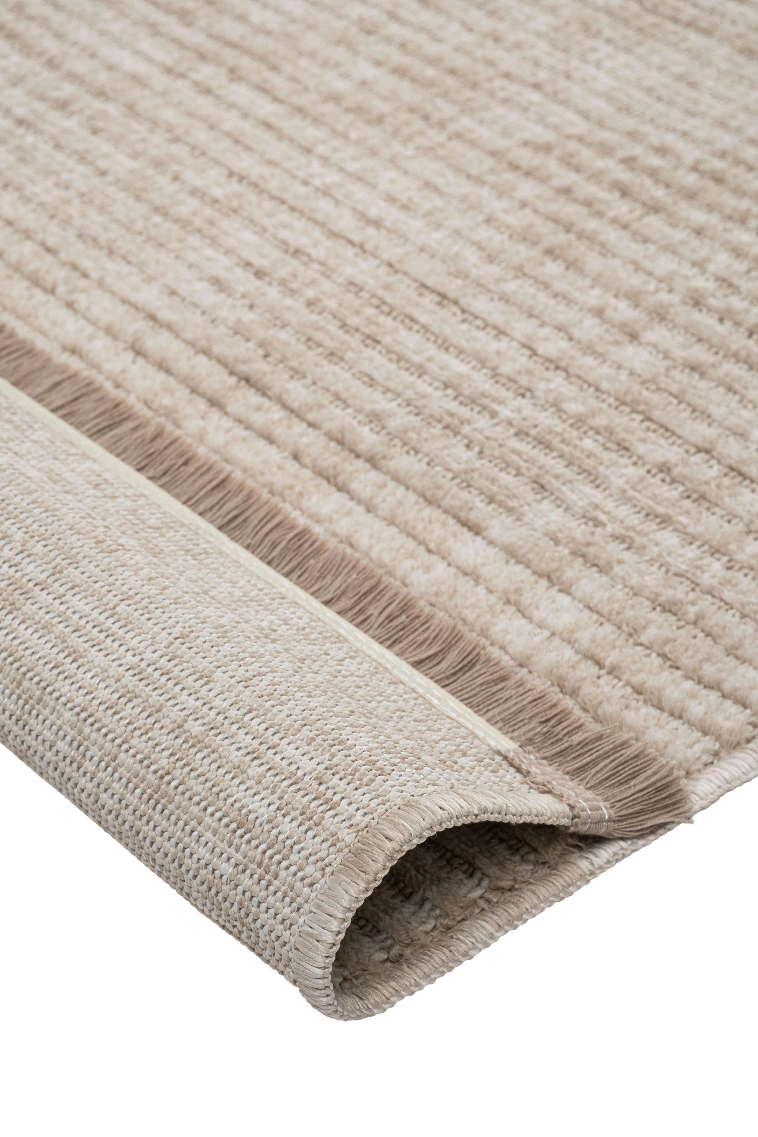 Degrade DG03 Beige Yumuşak Dokulu İskandinav Salon Halısı