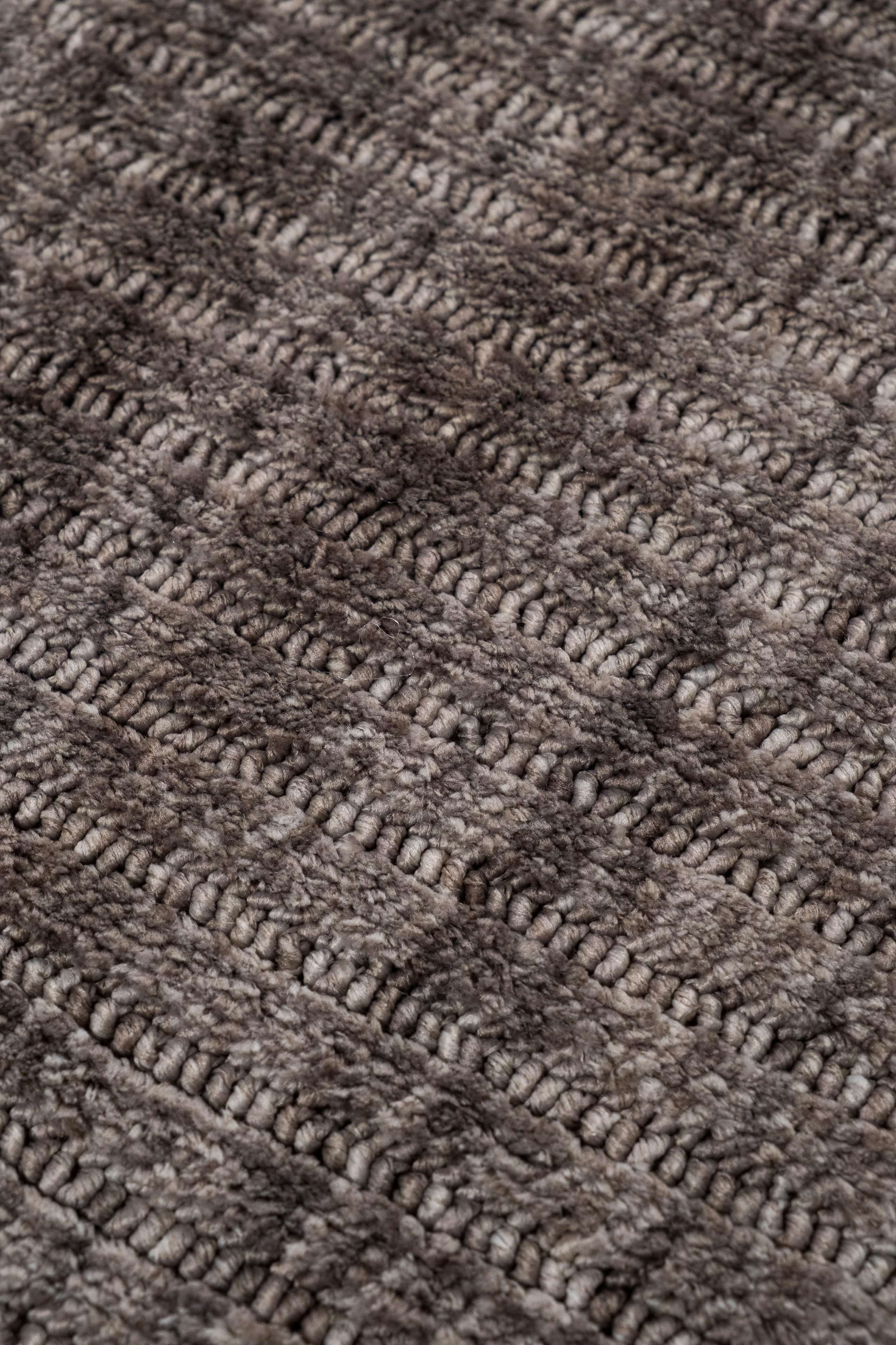 Degrade DG04 Anthracite Yumuşak Dokulu İskandinav Salon Halısı