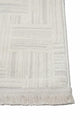 Pier PR01 Cream Scandinavian Patterned Modern Living Room Carpet