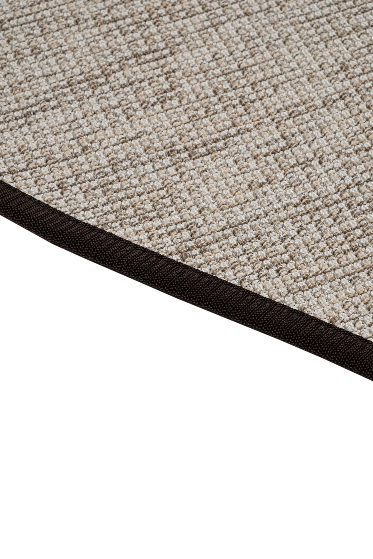 Canvas 2 Judy JD02 Natural Cotton Bordure 10 Black Amorf Sisal Halı