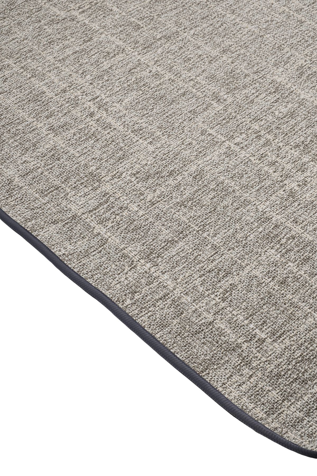 Canvas 4 Look LK02 Grey Cotton Bordure 10 Black Amorf Sisal Halı