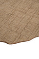 Canvas 1 Look LK03 Jut Cotton Bordure 04 Dark Beige Amorf Sisal Halı