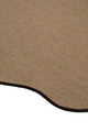 Canvas 2 Suit SU03 Jut Cotton Bordure 10 Black Amorf Sisal Halı