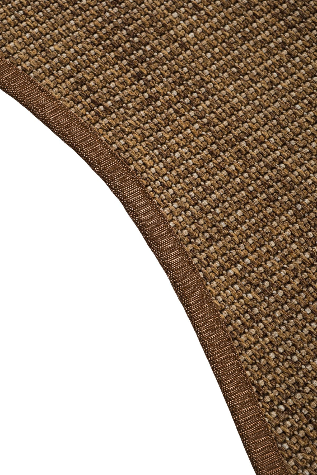 Canvas 3 Suit SU05 Brown Cotton Bordure 04 Dark Beige Amorf Sisal Halı