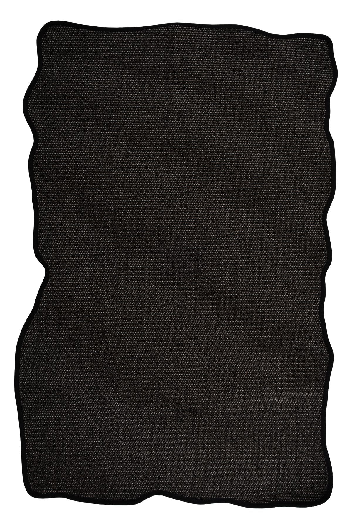 Canvas 4 Suit SU04 Anthracite Cotton Bordure 10 Black Amorf Sisal Halı