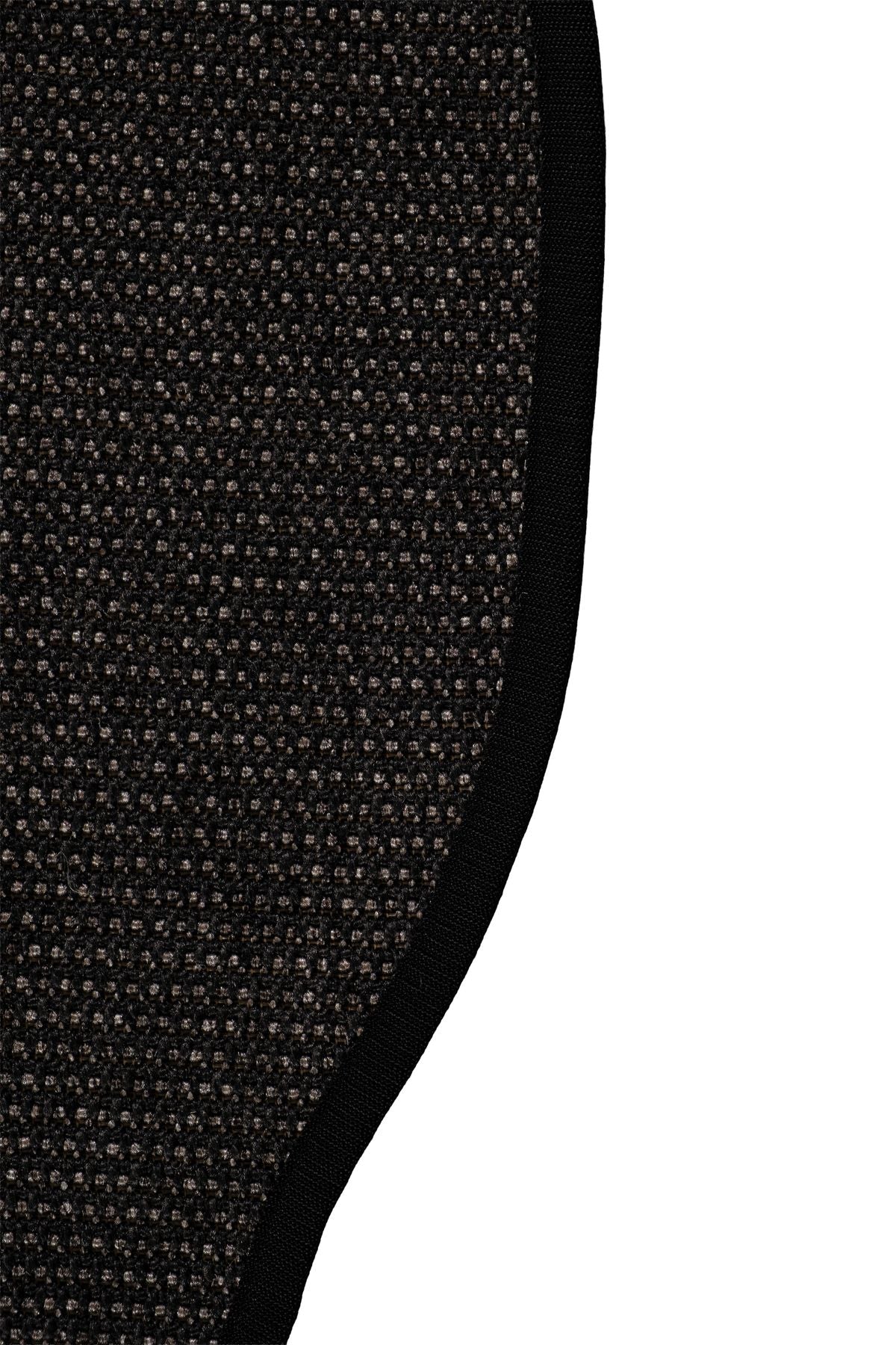 Canvas 4 Suit SU04 Anthracite Cotton Bordure 10 Black Amorf Sisal Halı