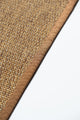Suit SU05 Brown Biye 04 Dark Beige Doğal Sisal Halı
