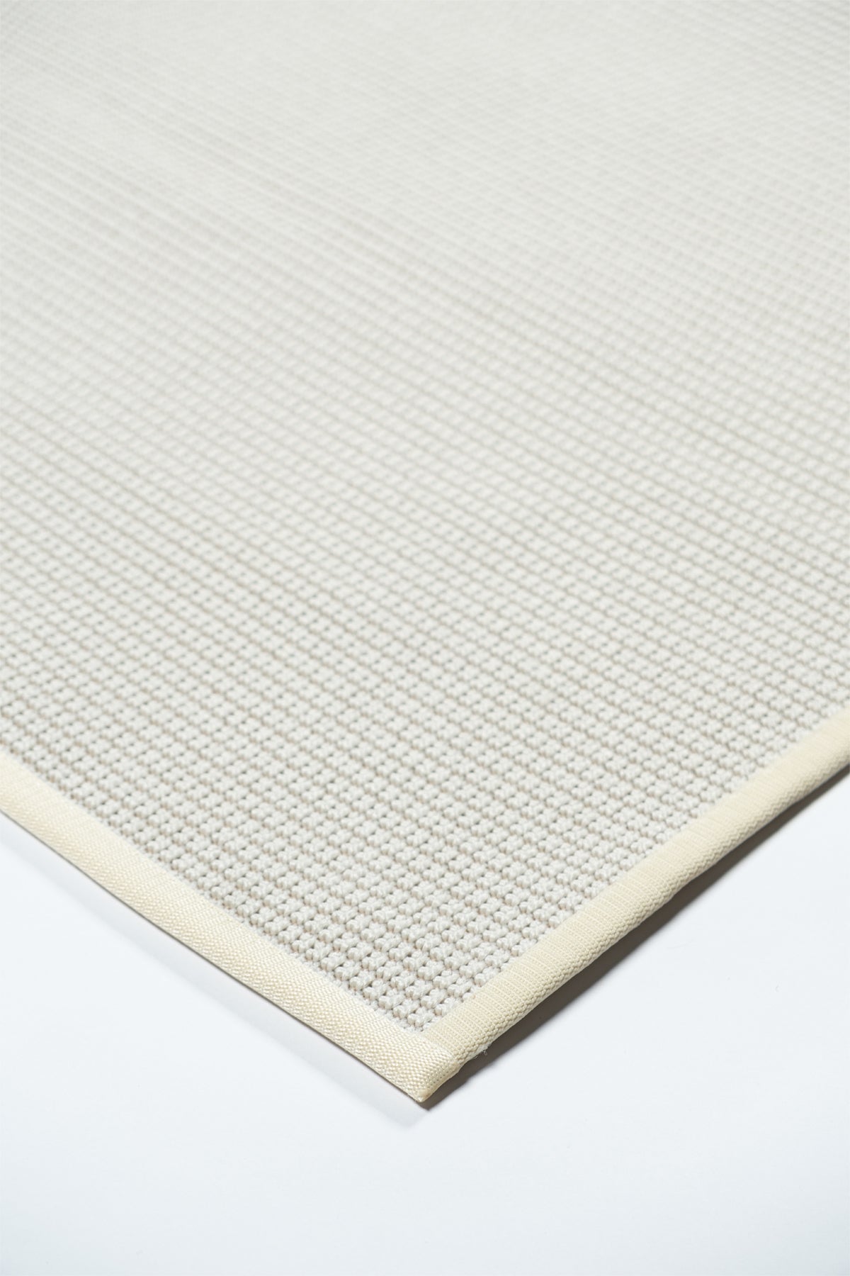 Suit SU01 Cream Biye 01 White Doğal Sisal Halı