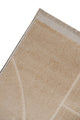 Luca LC03 Beige Plush Textured Soft Living Room Carpet