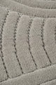 Luiz LZ02 Gray Scandinavian Patterned Modern Living Room Carpet