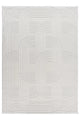 Luiz LZ01 Cream Scandinavian Patterned Modern Living Room Carpet