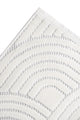 Luiz LZ01 Cream Scandinavian Patterned Modern Living Room Carpet