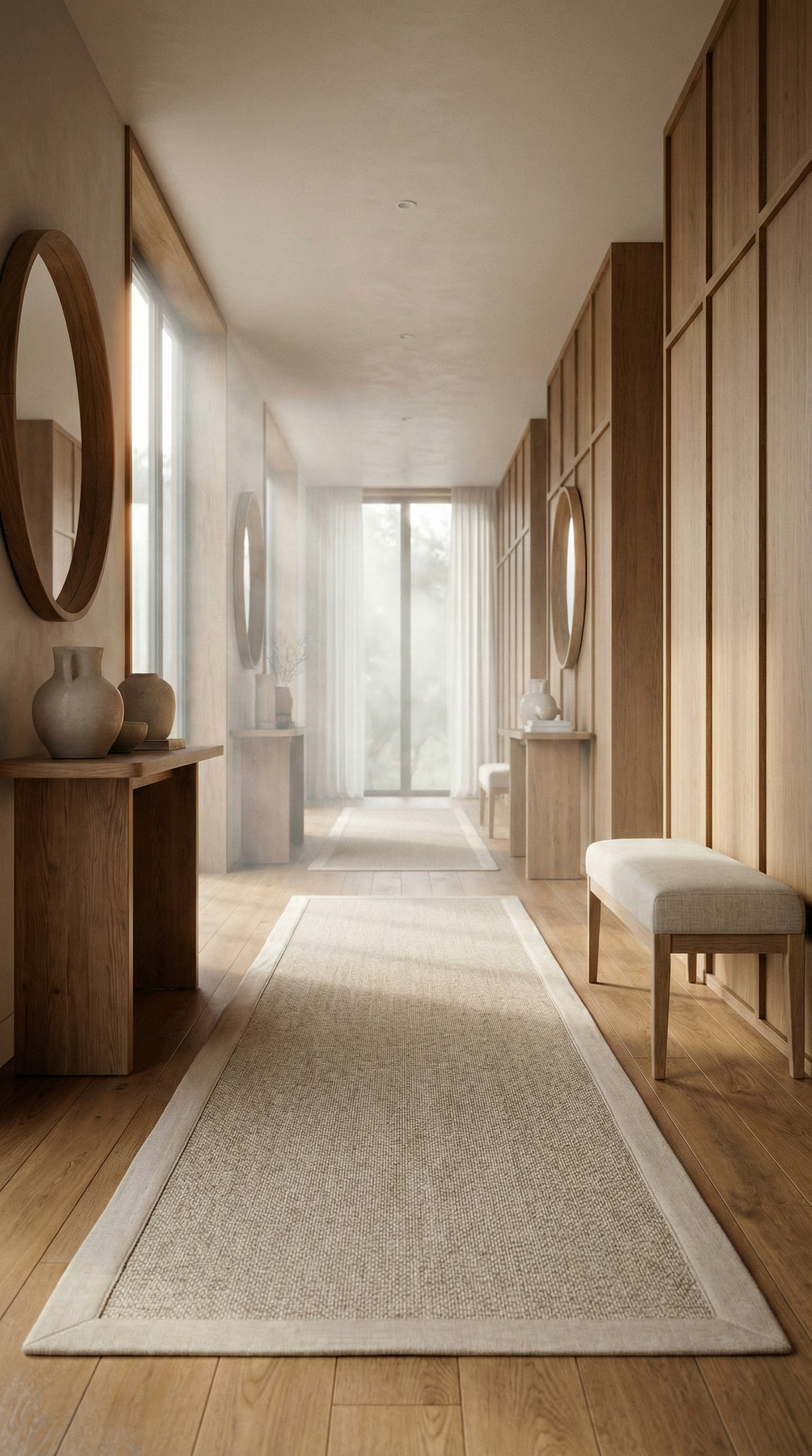 Jutte 07M104 Cream Beige Natural Jute Sisal Rug