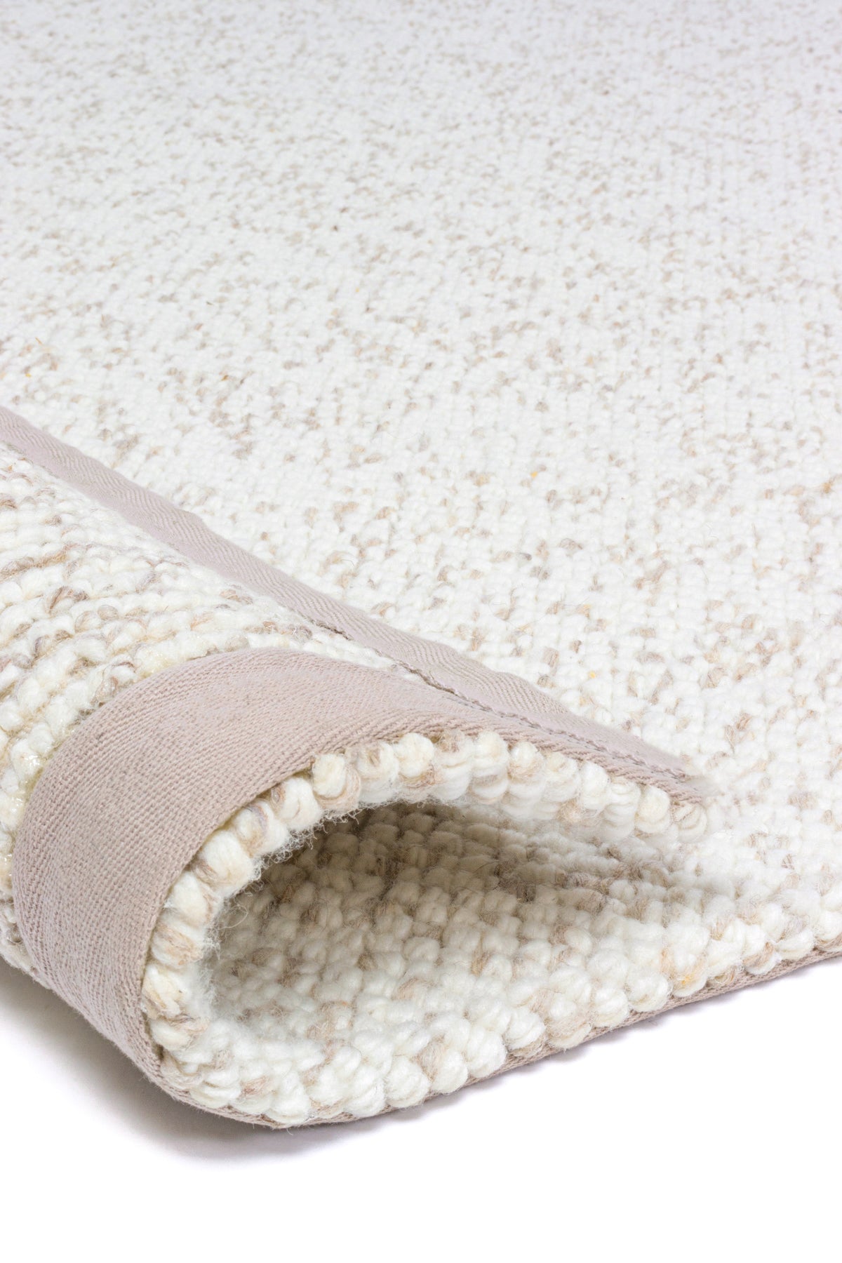 Polly PL 01 Cream Beige Doğal Yün Halı