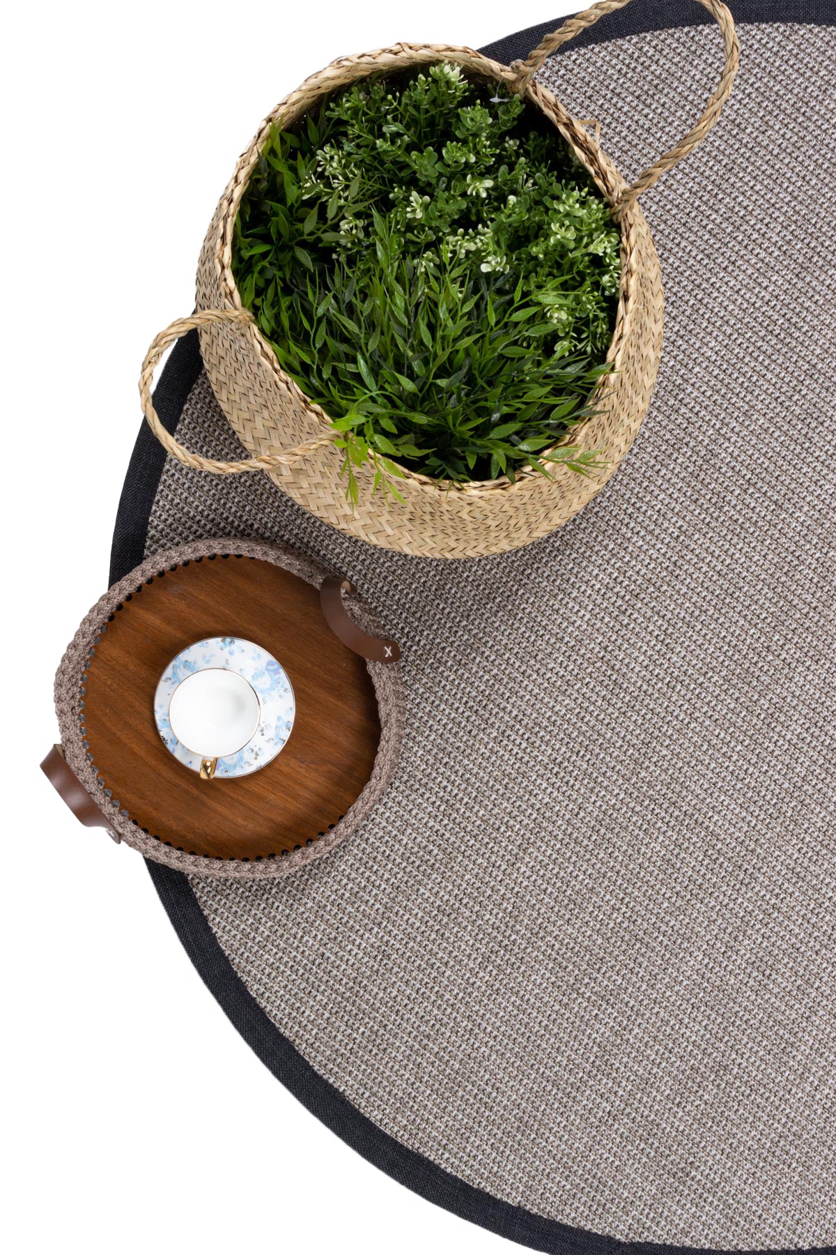 Jutte 04MY406 Round Natural Jute Sisal Rug