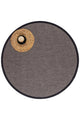 Jutte Brown 09SK Round Natural Jute Sisal Rug