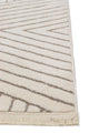 Sidney SD02 Cream Beige Plush Textured Living Room Machine Carpet
