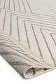 Sidney SD02 Cream Beige Plush Textured Living Room Machine Carpet
