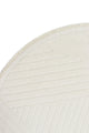 Sidney SDY01 Cream Round Plush Textured Living Room Machine Carpet