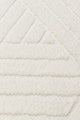 Sidney SDY01 Cream Round Plush Textured Living Room Machine Carpet