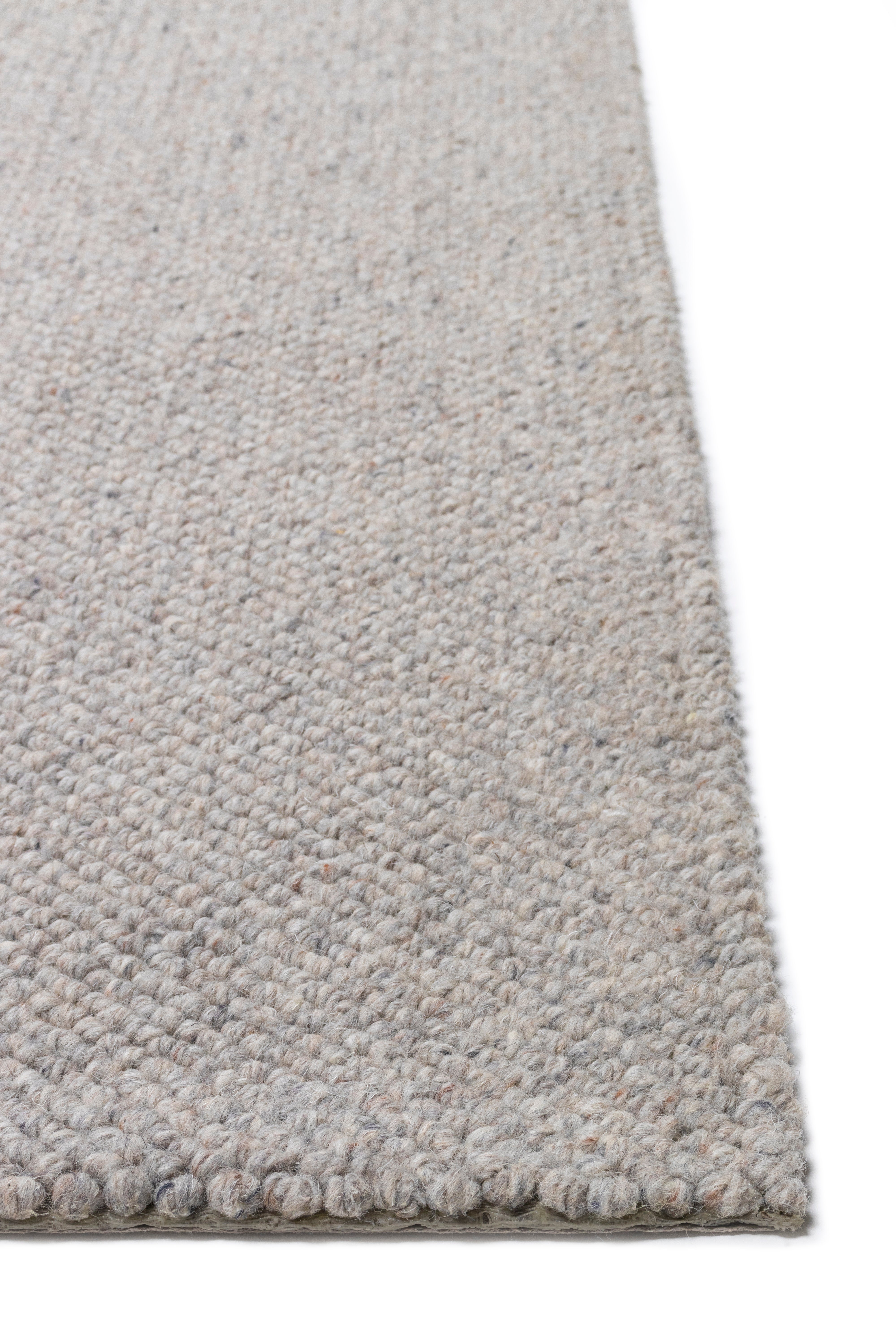 Woolon WL 01 Gray Natural Wool Carpet