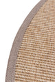 Jutte 01M201 Round Natural Jute Sisal Rug