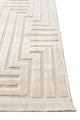 Pier PR01 Cream İskandinav Desenli Modern Salon Halısı
