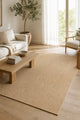 Mania MN04 Beige doğal sisal halı ferah salon lifestyle ürün görseli