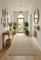 Marie MR01 Beige Macrame Woven Machine Rug