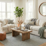 Suit SU02 Grey Biye 07 Grey Doğal Sisal Halı