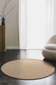 Jutte 01M201 Round Natural Jute Sisal Rug